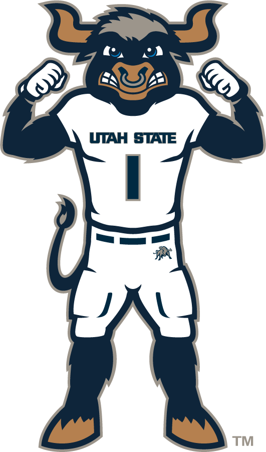 Utah State Aggies 2018-2019 Mascot Logo v3 diy iron on heat transfer